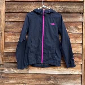 The North Face Black and Pink Jacket